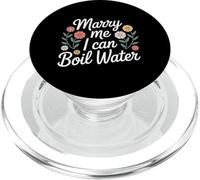 Marry Me I Can Boil Water Propuesta de Cocina Básica - PopSockets PopGrip para MagSafe