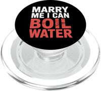 Marry Me I Can Boil Water Propuesta de Cocina Básica - PopSockets PopGrip para MagSafe
