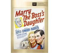 Marry the Boss's Daughter [DVD]