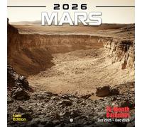 Mars 2026 Calendar: A year exploring the Red Planet’s landscapes and mysteries