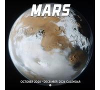 Mars 2026 Calendar: A year exploring the Red Planet’s landscapes and mysteries