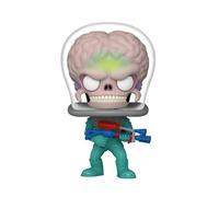 Mars Attacks Pop Movies Vinile Figura Alien Soldier Con Atomic Ray Gun 9 Cm Fun