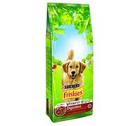 Friskies Digestion - Pienso seco para perros adultos con sensibilidad digestiva - Vaca, cordero y achicoria - Cantidad: 18 kg