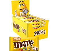 Mars Caja de Twix, Mars, Snickers, M&M's Cacahuete, Maltesers | 24/25 unidades por caja - FECHA CONSUMO PREFERENTE 13.09.2026 - Apto para Vegetarianos