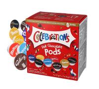 Mars | Celebrations chocolates calientes - 8 cápsulas para Dolce Gusto