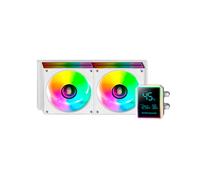 Refrigeracion Liquida Frgb Ml-lcd Pro 240 Blanco Mars Gaming