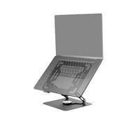 Mars Gaming MA-RSN Soporte para Portátiles y Tablets hasta 17" Ajuste Altura Rotación 360º Negro