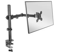 SOPORTE DE MESA PARA 1 MONITOR MARS GAMING MARM1 DE 13" A 32" MAX 8KG VESA 75x75 Y VESA 100x100 COLOR BLANCO MARM1W