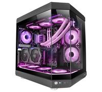 Caja ATX MC-3T Triple Vidrio Templado (Rojo) - MARS-GAMING