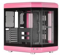 Mars Gaming MC-3T Semitorre ATX Triple Cristal Templado 3x Slots PCI Verticales USB-C 3.0 Rosa
