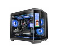 Mars Gaming - MC3TCORELCDM carcasa de ordenador Mini Tower Negro