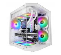 Mars Gaming MC-3TLITEW Mini Tower Blanco