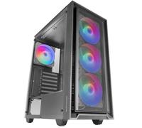 Caja ATX FRGB de vidrio templado MC-AIR (negra) - MARS GAMING