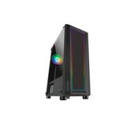 Mars Gaming MC-ART FRGB Cristal Templado USB 3.0 Negra