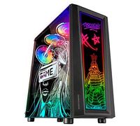 Mars Gaming MC-ART FRGB Cristal Templado USB 3.0 Negra