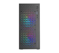 Mars Gaming - MC-CORE, Caja Gaming Compacta MicroATX, Diseño Frontal Metal-Mesh, Ventana Lateral Completa, 2x Ventilado - MCCORE