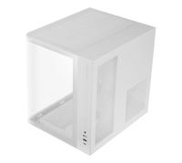 Mars Gaming - MC-CURVW Midi Tower Negro, Blanco