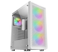 Mars Gaming MC-F ARGB Semi Tower Cristal Templado USB 3.2 Blanca