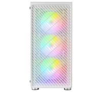 Mars Gaming - MC-F, Semitorre Gaming ATX, Ventana Completa Cristal Templado, Frontal Metal-Mesh, 4X Ventiladores ARGB 120mm, Bla