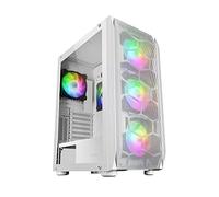 Caja ordenador mars gaming mc - kx blanco e - atx 1 x usb 3.0 2 x usb 2.0 5 x 120mm argb