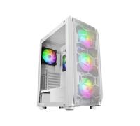 Caja de Vidrio Templado E-ATX MCKXW ARGB (Blanco) - MARS GAMING