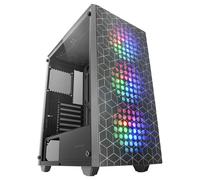 Mars Gaming MC-MAG Semitorre ATX Cristal Templado 3 Ventiladores FRGB USB 3.0 Blanca