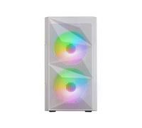 Caja de Vidrio Templado Micro-ATX MCME (Blanca) - MARS GAMING