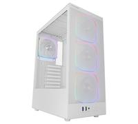 Mars Gaming Mc-nebula Caja Gaming Atx 4 Ventiladores Argb 120mm Cablehatch Cristal Templado Blanco