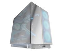 Caja Gaming Torre Mars Gaming MC-NOVA3/ Blanca y plateada