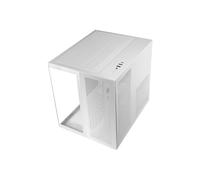 Mars Gaming - MC-NOVAM, Caja Compacta Custom MicroATX, Doble Ventana Cristal Templado Continuo, Estructura Modular Do - MCNOVAMW