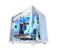 Mars Gaming MC-NOVAM Minitorre Cristal Templado USB-C Blanca
