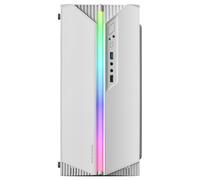 Mars Gaming - MC-S1, Caja PC Compacta Gaming Micro-ATX, Iluminación ARGB 12 Modos, Ventilador FRGB, Ventana Lateral Comp - MCS1W