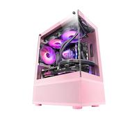 Mars Gaming MC-SE Torre Micro-ATX Cristal Templado USB 3.0 Rosa