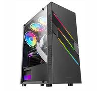 Mars Gaming MC-U3 ARGB Negro