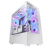 Mars Gaming MC-ULT Caja Gaming Custom XXL E-ATX Doble Cristal Templado + Puerta Lateral Blanco