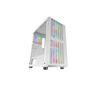 Mars Gaming Mc-vault Caja Gaming Atx 4x Ventiladores Argb 12cm Frontal Mesh Cristal Templado Blanco