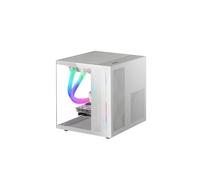 Mars Gaming MC-VIEW Blanca Micro-ATX Caja para PC
