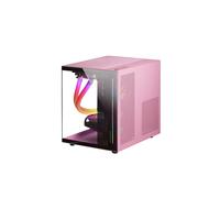Caja de Vidrio Templado Micro-ATX MCVIEW (Rosa) - MARS GAMING