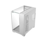 Mars Gaming Mc-vision Caja Atx Triple Cristal Templado Sin Marco Diseño Doble Cámara Usb 3.0 Blanco