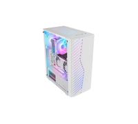 Mars Gaming - MC-VOLT, Caja Gaming ATX, Ventilador ARGB 120mm, Rejilla Frontal ARGB, Ventana Lateral Completa Cristal - MCVOLTW