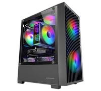 Caja Gaming Minitorre Mars Gaming MC-vortex/ Blanca