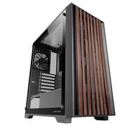 Caja ATX MC-WOOD Midi Tower (Negra) - MARS-GAMING