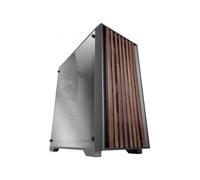 Caja ATX Midi Tower MC-WOODC (negra) - MARS-GAMING