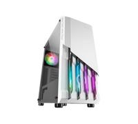 Caja Ordenador Mars Gaming Mc-X2 Blanco Atx 1 X Usb 3.0 2 X Usb 2.0 1 X 120Mm 1 X 120Mm Frgb