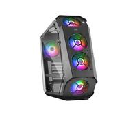 Mars Gaming - MC51 Caja PC Gaming ATX Doble Cristal Templado 5xVentilador RGB Negro