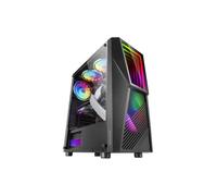 Caja ATX MC777 ARGB Vidrio Templado (Negra) - MARS GAMING