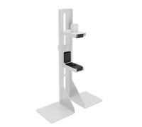 Mars Gaming MCA-GCBPRO, Soporte para Tarjeta Gráfica, Soporte Vertical y Horizontal de GPU, Base Magnética Antideslizante, Estructura de Acero Resistente, Ajuste Universal con Abrazadera, Blanco