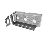 Mars Gaming MCA-GCV, Soporte Vertical Universal para Tarjetas Gráficas, Base Magnética Antideslizante, Compatible con Modelos hasta 3 Slots, Soporte GPU de Instalación Versátil 2X Brackets PCI, Negro