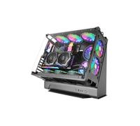 Mars Gaming MCB Negro Caja PC Gaming ATX XL Edición Custom Premium Estructura Modular Doble Cámara