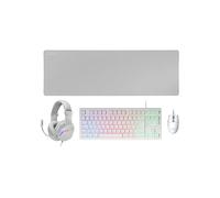 Mars Gaming MCP-RGB3, Conjunto de Teclado Gaming Fijo RGB + Ratón Gaming RGB Flow 3200 DPI + Auriculares Over-Ear RGB + Alfombrilla de Ratón